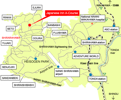 nanki shirahama map